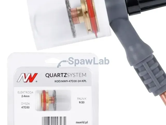 Spartus QUARTZSystem - duża soczewka dysza L 9/20 [na elektrodę 2.4mm]