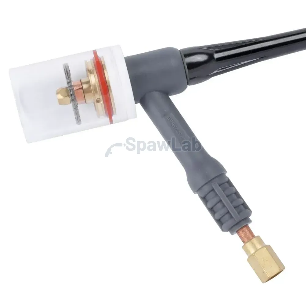 Spartus QUARTZSYSTEM, large gas lens, nozzle L, replaceable screen 17/18/26 [for 2.4mm electrode], photo 2