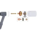 Spartus QUARTZSYSTEM, large gas lens, nozzle L, replaceable screen 17/18/26 [for 2.4mm electrode], photo 3