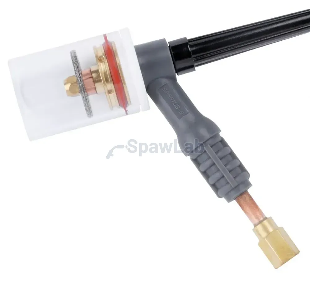 Spartus QUARTZSystem, large gas lens, nozzle L, replaceable screen 9/20 [for 2.4mm electrode], photo 2