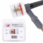 Spartus QUARTZSystem, große Gaslinse, Düse S, auswechselbares Sieb 9/20 [für Elektrode 2,4mm]