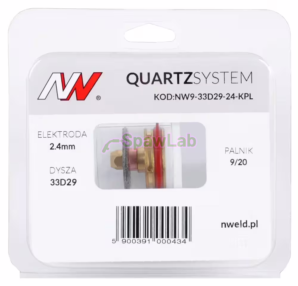 Spartus QUARTZSystem, große Gaslinse, Düse S, auswechselbares Sieb 9/20 [für Elektrode 2,4mm], Bild 4