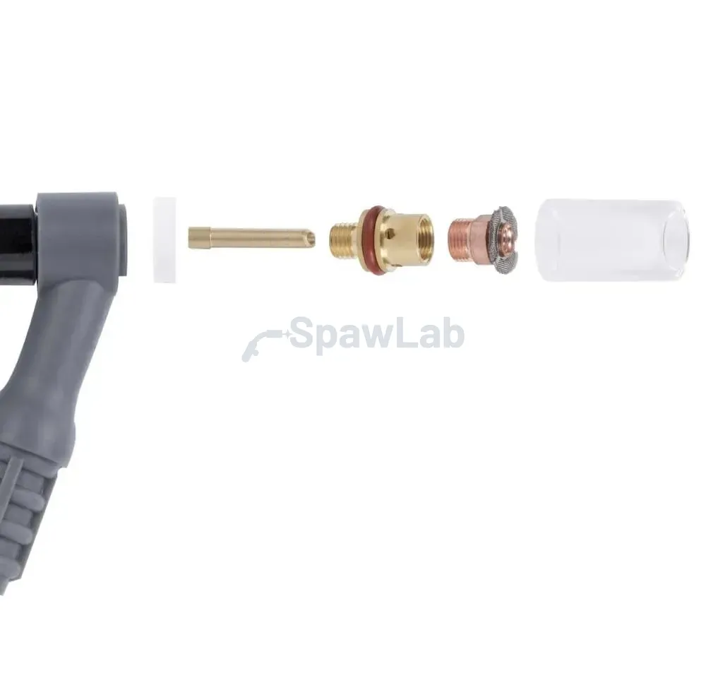 Spartus QUARTZSystem, kleine Gaslinse, Düse L 9/20 [für Elektrode 2,4mm], Bild 3