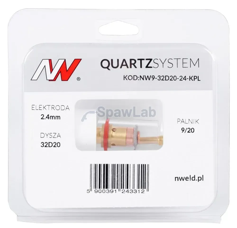 Spartus QUARTZSystem, kleine Gaslinse, Düse L 9/20 [für Elektrode 2,4mm], Bild 4