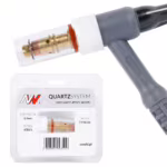 Spartus QUARTZSYSTEM, small gas lens, nozzle L, replaceable screen 17/18/26 [for 2.4mm electrode]