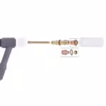 Spartus QUARTZSYSTEM, small gas lens, nozzle L, replaceable screen 17/18/26 [for 2.4mm electrode], photo 3
