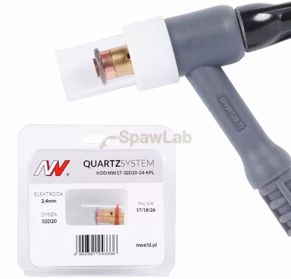 Spartus QUARTZSystem - kleine Gaslinse Düse S 17/18/26 [für Elektrode 2.4mm]