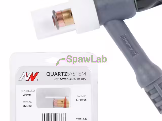 Spartus QUARTZSystem - mała soczewka dysza S 17/18/26 [na elektrodę 2.4mm]