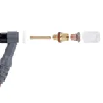 Spartus QUARTZSystem, kleine Gaslinse, Düse S 9/20 [für Elektrode 2,4mm], Bild 3