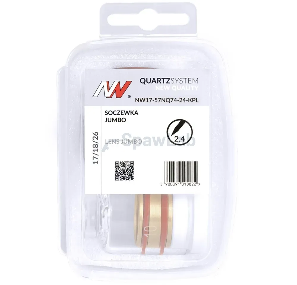 Spartus QUARTZSystem NQ - Linse JUMBO 17/18/26 [für Elektrode 2.4mm], Bild 4