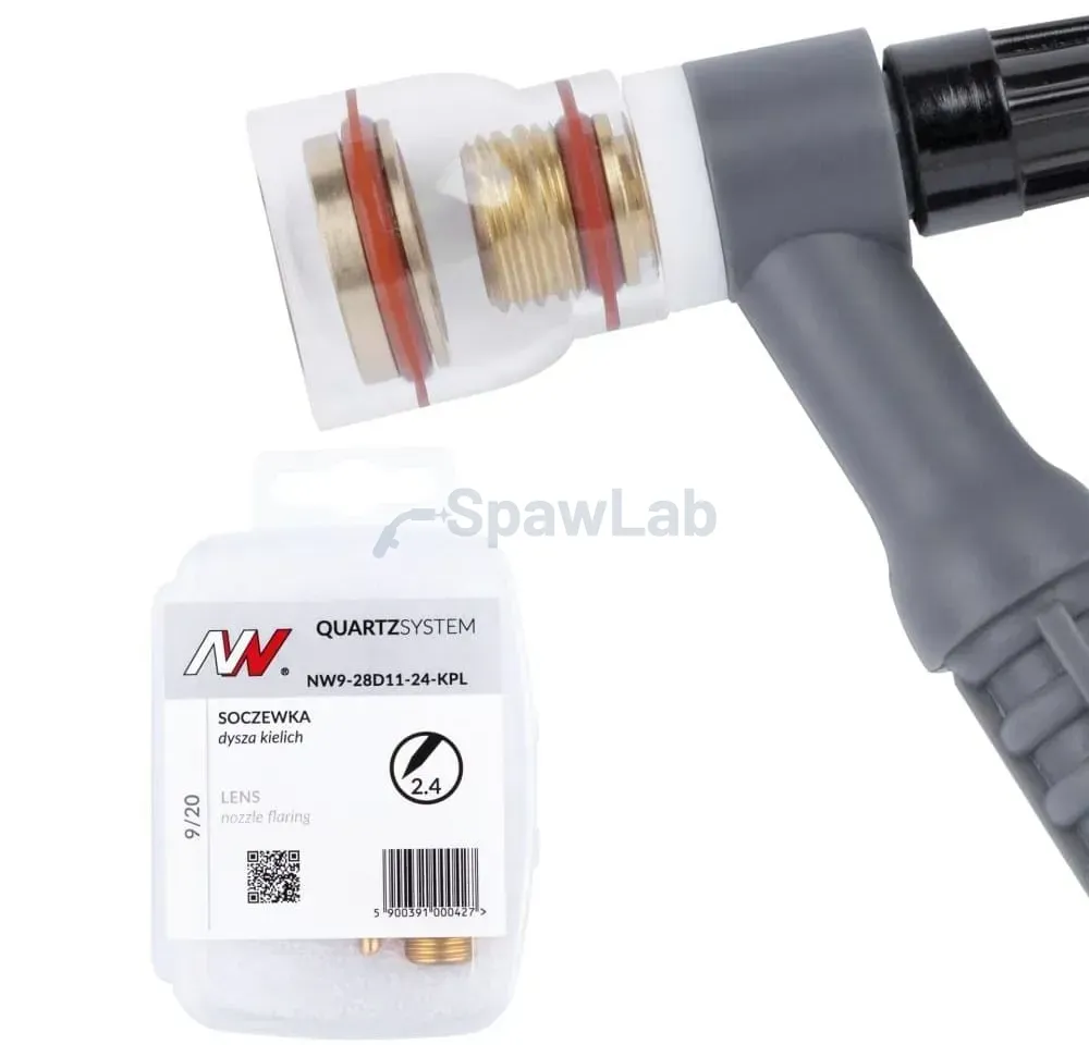 Spartus QUARTZSystem, Gaslinse mit Kelchdüse 9/20 [für Elektrode 2,4mm]