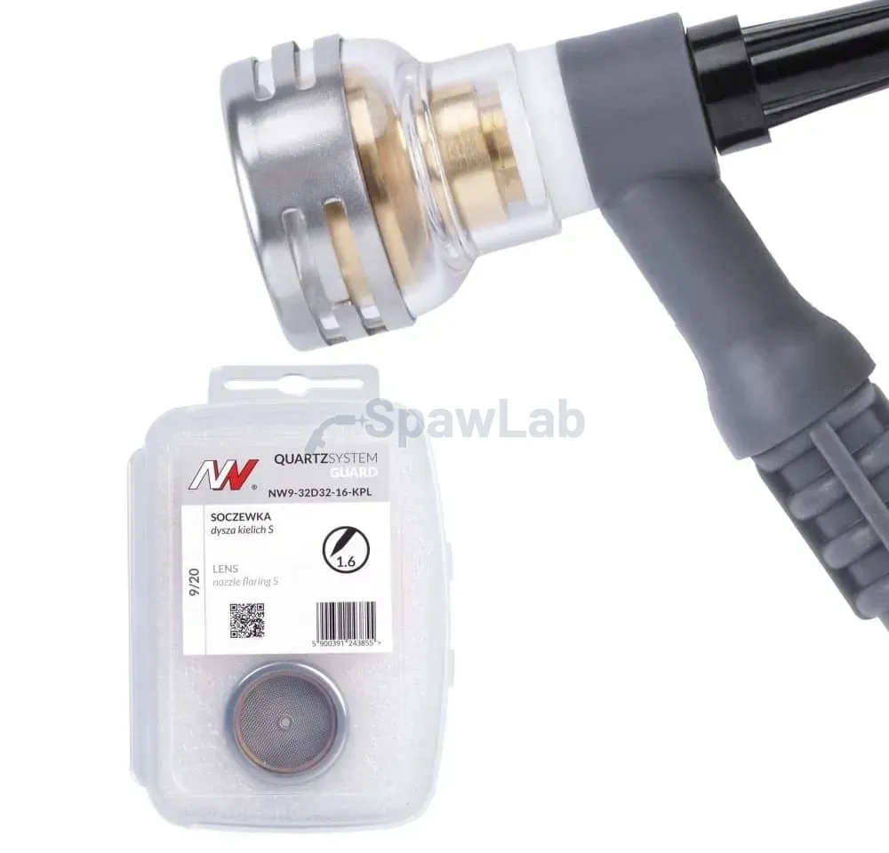 Spartus QUARTZSystem, Gaslinse mit Kelchdüse GUARD S #16 [für Elektrode 1,6mm]