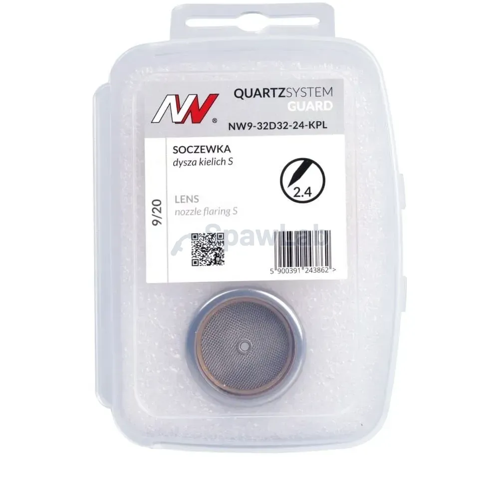 Spartus QUARTZSystem, Gaslinse mit Kelchdüse GUARD S #16 [für Elektrode 2,4mm], Bild 5