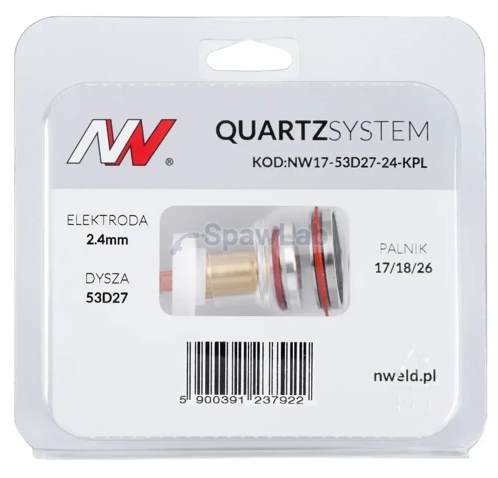 Spartus QUARTZSYSTEM, Linse Ver.. kurz Gasdüse L 17/18/26 [für Elektrode 2.4mm], Bild 4