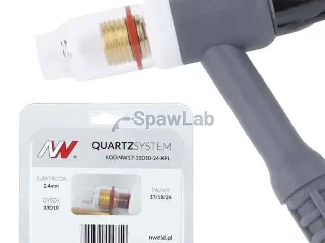 Spartus QUARTZSYSTEM, gas lens short version 17/18/26 [for 2.4mm electrode]