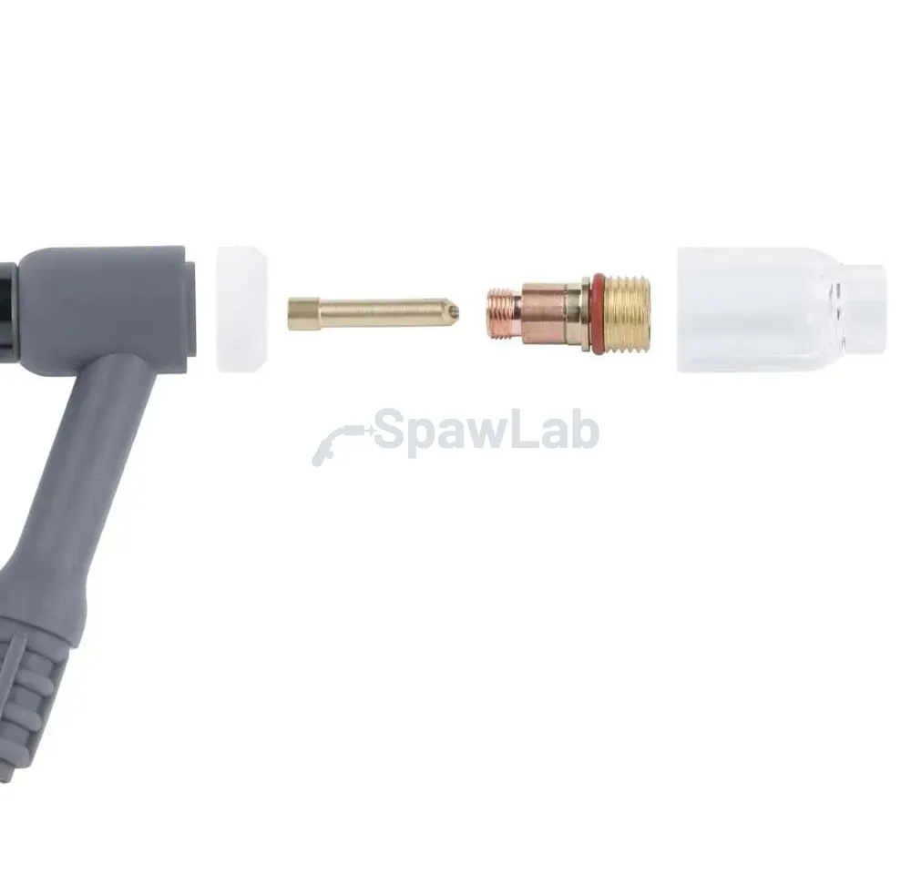 Spartus QUARTZSYSTEM, Gaslinse kurze Ausführung 17/18/26 [für Elektrode 2,4mm], Bild 3