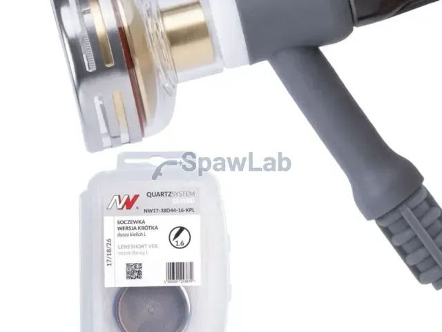 Spartus QUARTZSystem - Soczewka wersja krótka dysza kielich GUARD L #24 [na elektrodę 1.6mm]