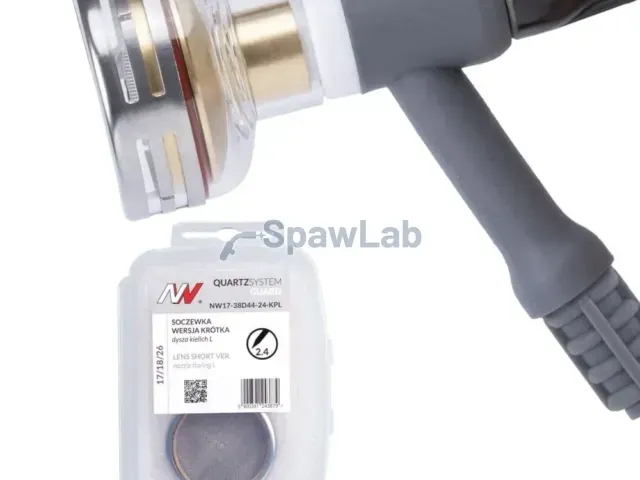 Spartus QUARTZSystem - Soczewka wersja krótka dysza kielich GUARD L #24 [na elektrodę 2.4mm]