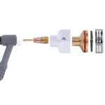 Spartus QUARTZSystem - Soczewka wersja krótka dysza kielich GUARD L #24 [na elektrodę 2.4mm], zdjęcie 4