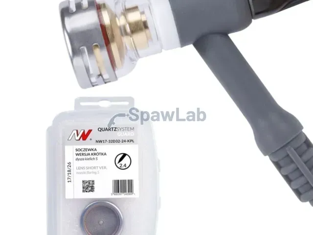 Spartus QUARTZSystem - Soczewka wersja krótka dysza kielich GUARD S #16 [na elektrodę 2.4mm]