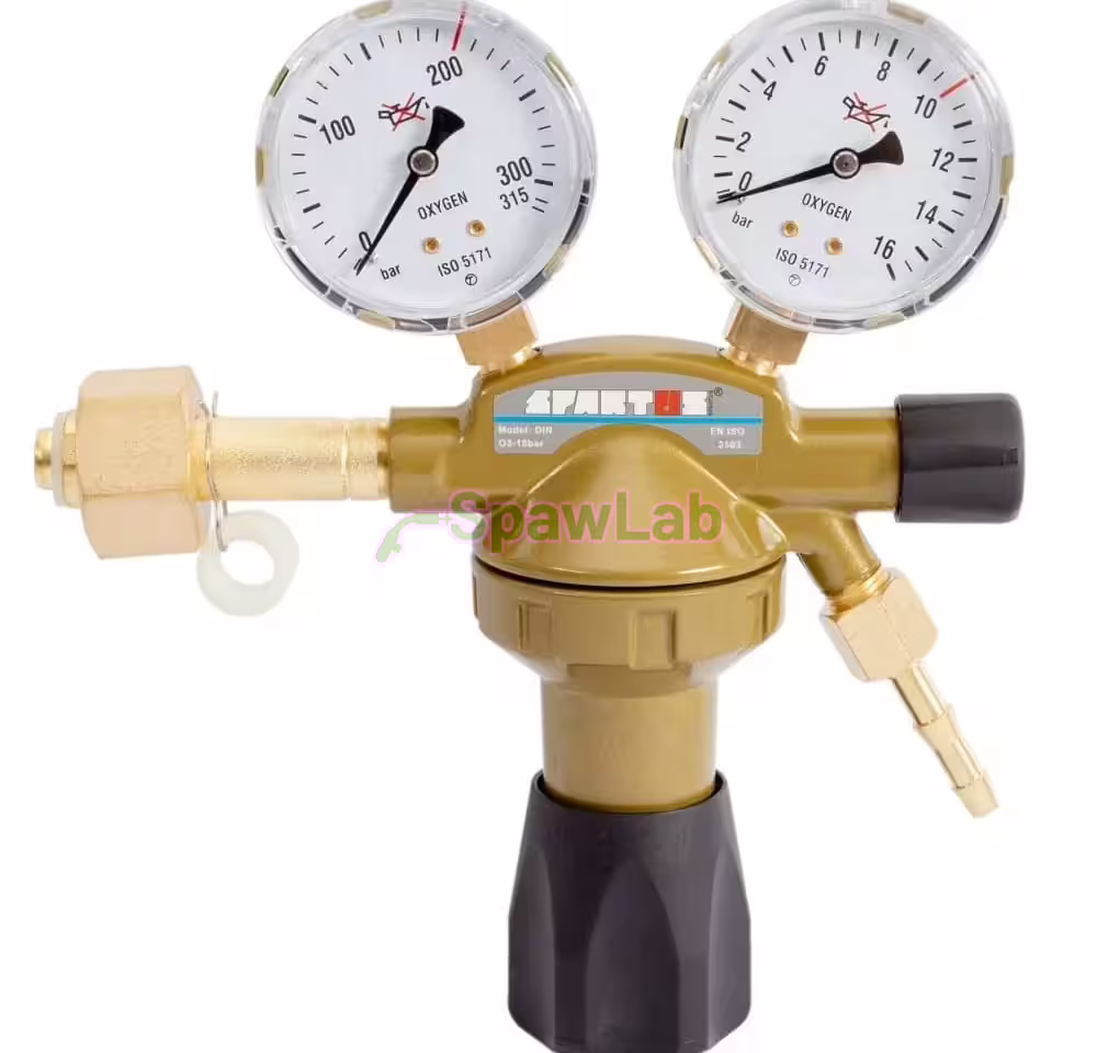 Spartus oxygen regulator 1/4 RH