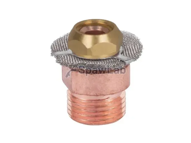 Spartus Soczewka gazowa mała kpl. z wymiennym sitkiem QUARTZSYSTEM 9/20 17/18/26 L=16mm d=2.4mm