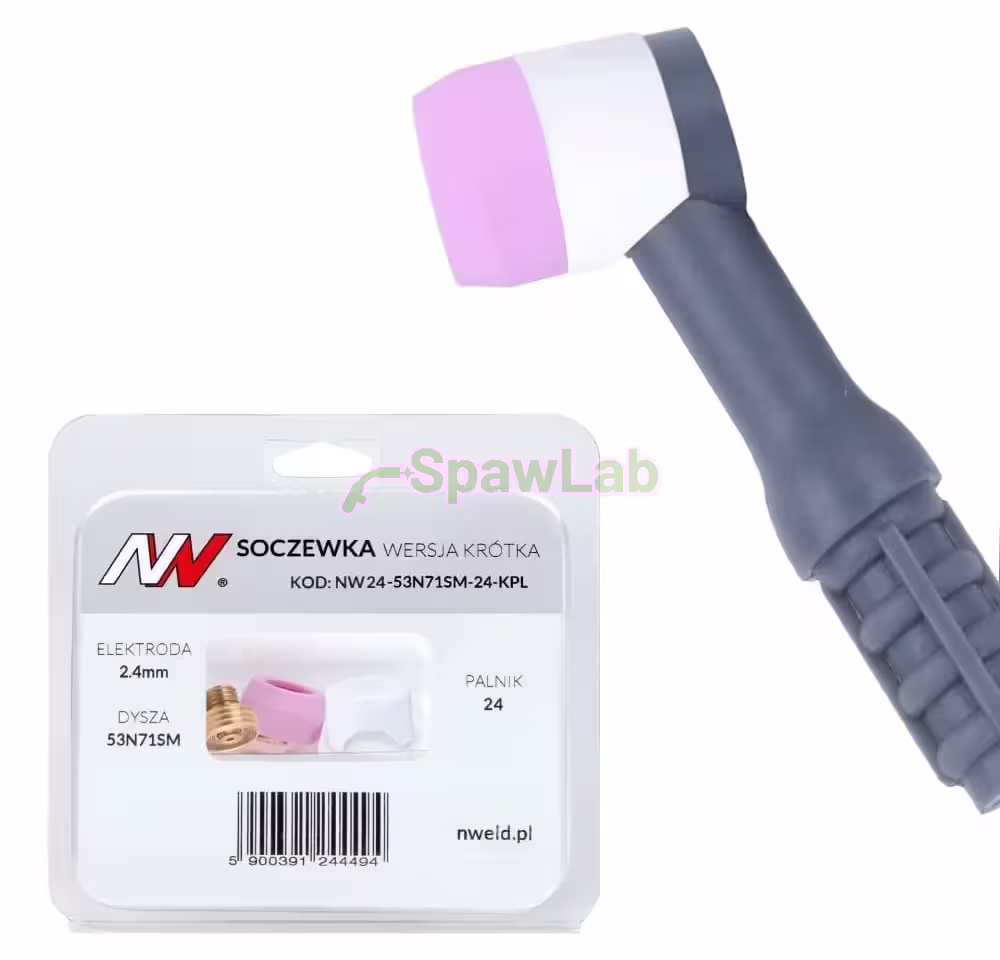 Spartus Linse kurze Ausführung 24/24W #7 [für Elektrode 2.4mm] L=15mm