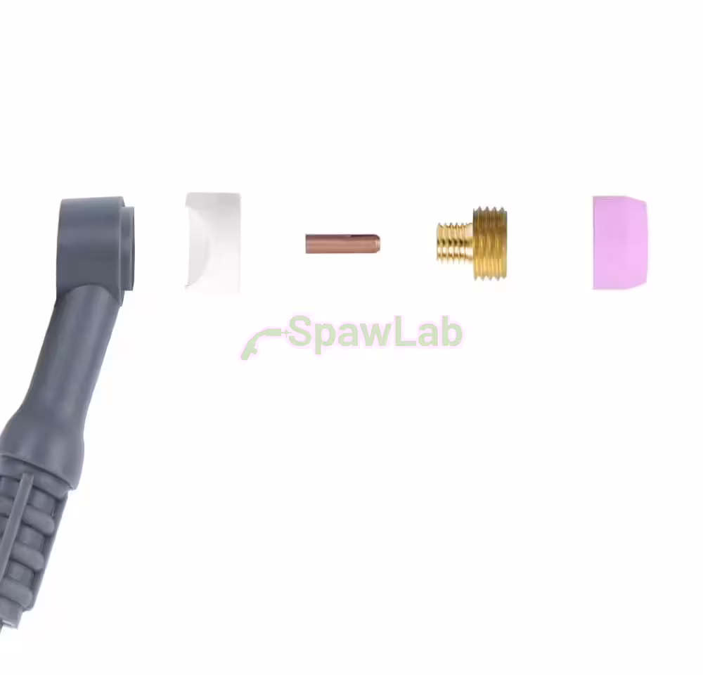 Spartus Linse kurze Ausführung 24/24W #7 [für Elektrode 2.4mm] L=15mm, Bild 3