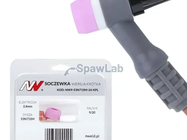 Spartus Soczewka wersja krótka 9/20 #7 [na elektrodę 2.4mm] L=15mm
