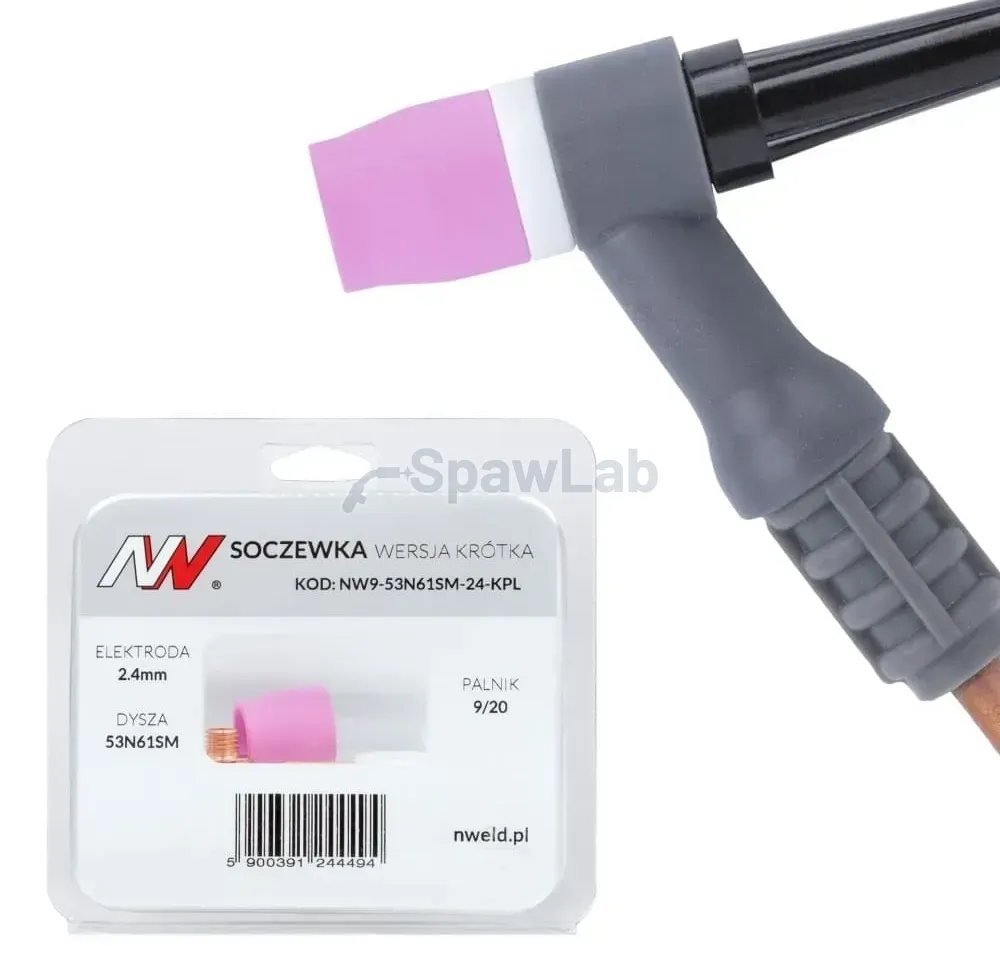 Spartus Soczewka wersja krótka 9/20 #7 [na elektrodę 2.4mm] L=23.5mm