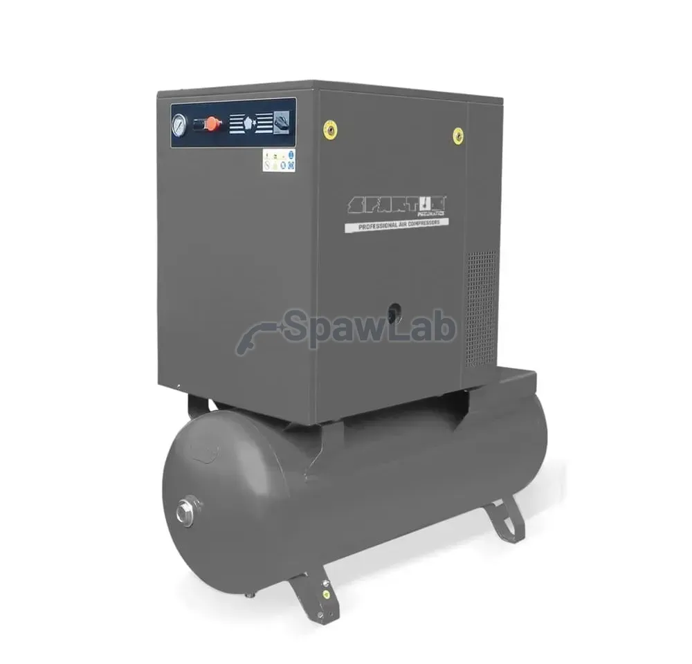 Spartus Schraubenkompressor SPARTUS® auf Behälter [1400/500 15 kW 400V 15bar]