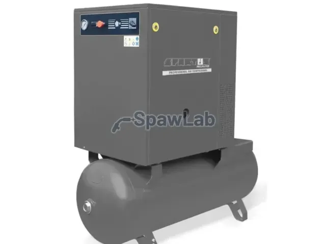 Spartus Sprężarka śrubowa SPARTUS® na zbiorniku [1400/500 15kW 400V 15bar]