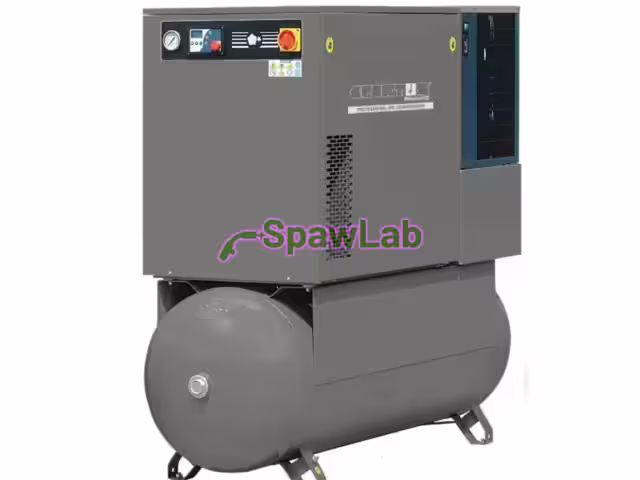 Spartus Sprężarka śrubowa SPARTUS® na zbiorniku, z osuszaczem [500/500 5.5kW 400V 15bar]