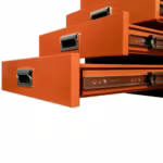 Spartus 1200x750x820mm welding table on castors, D16 system, with drawers, cabinet and set of 62 tools, photo 5