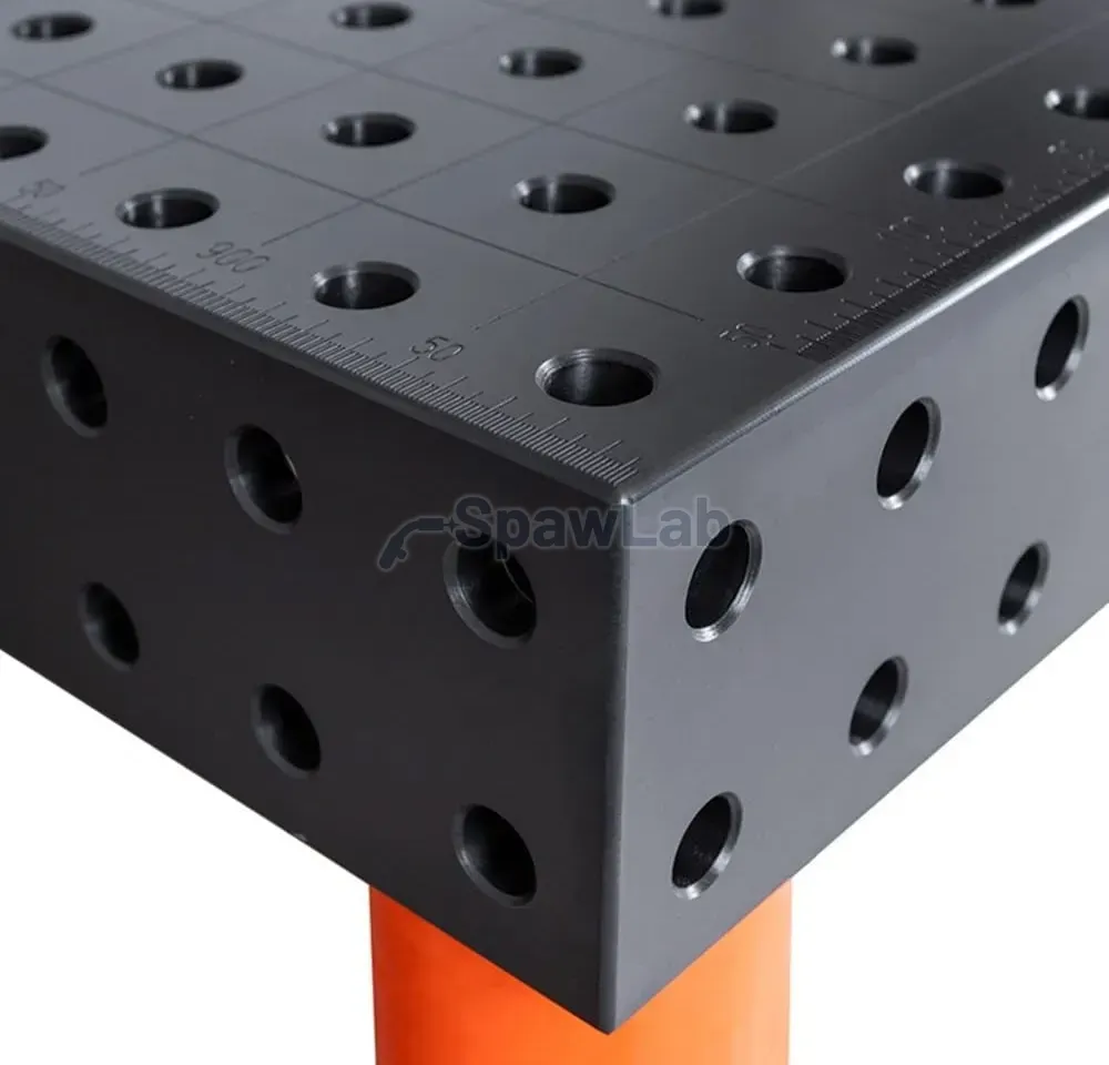 Spartus Stół spawalniczy Spartus Maximus 3D 2000x1000x100mm | system D16 | 4 nogi z kółkami L=650mm, zdjęcie 3