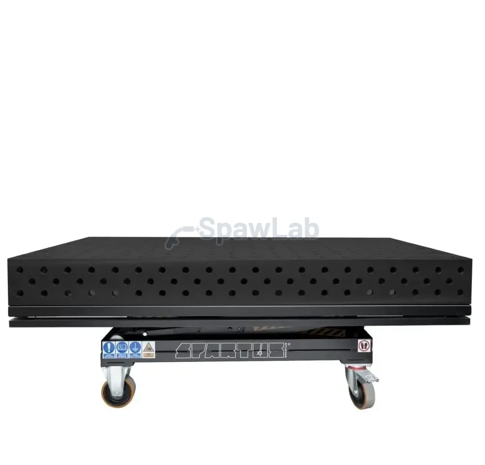 Spartus Stół spawalniczy Spartus Maximus 3D 2000x1000x200mm na podnośniku elektrohydraulicznym, zdjęcie 3