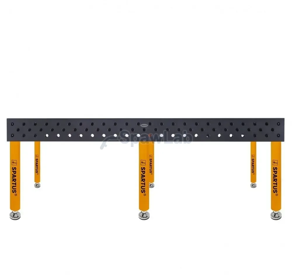 Spartus Stół spawalniczy Spartus Maximus 3D 2400x1200x200mm | D28 | 6 nóg ze stopami L=650mm, zdjęcie 2