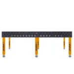 Spartus Stół spawalniczy Spartus Maximus 3D 2400x1200x200mm | D28 | 6 nóg ze stopami L=650mm, zdjęcie 2
