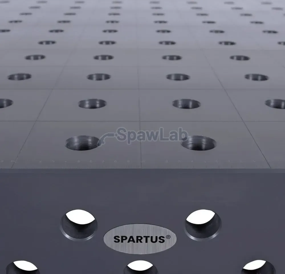 Spartus Stół spawalniczy Spartus Maximus 3D 3000x1500x200mm | D28 | 6 nóg ze stopami L=650mm, zdjęcie 3