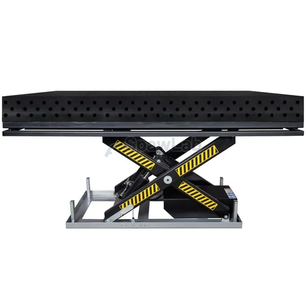 Spartus Stół spawalniczy Spartus Maximus 3D 3000x1500x200mm na podnośniku elektrohydraulicznym