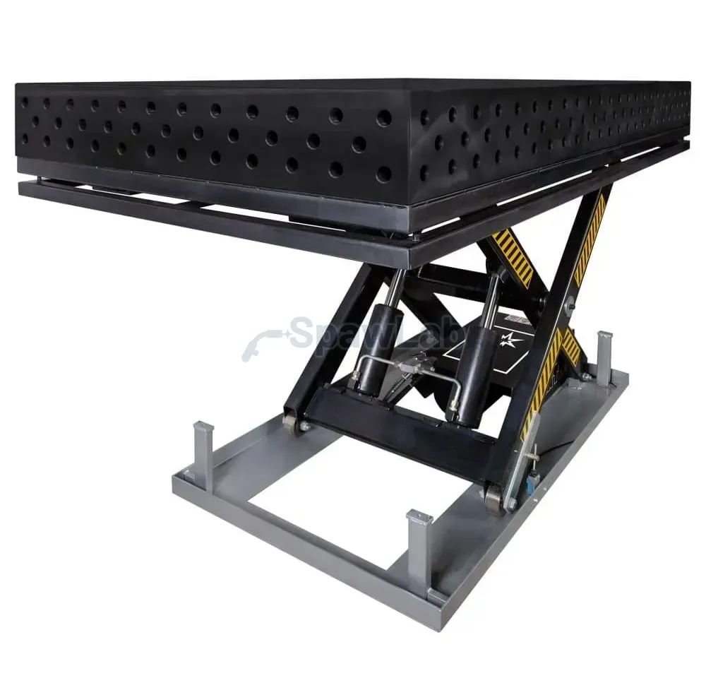 Spartus Stół spawalniczy Spartus Maximus 3D 3000x1500x200mm na podnośniku elektrohydraulicznym, zdjęcie 5