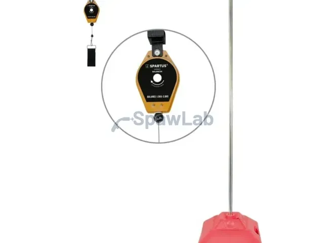 Spartus torch support stand with balancer