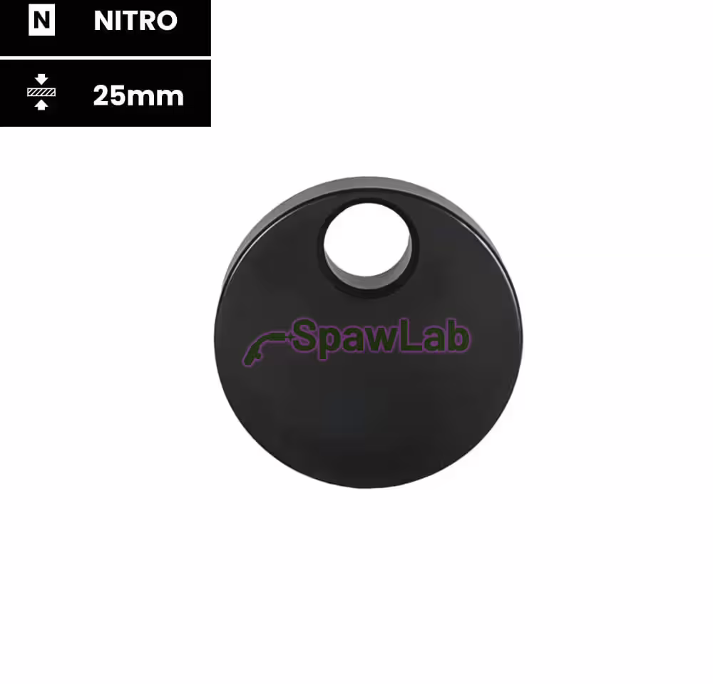Spartus eccentric stop Ø100x25mm, nitrided