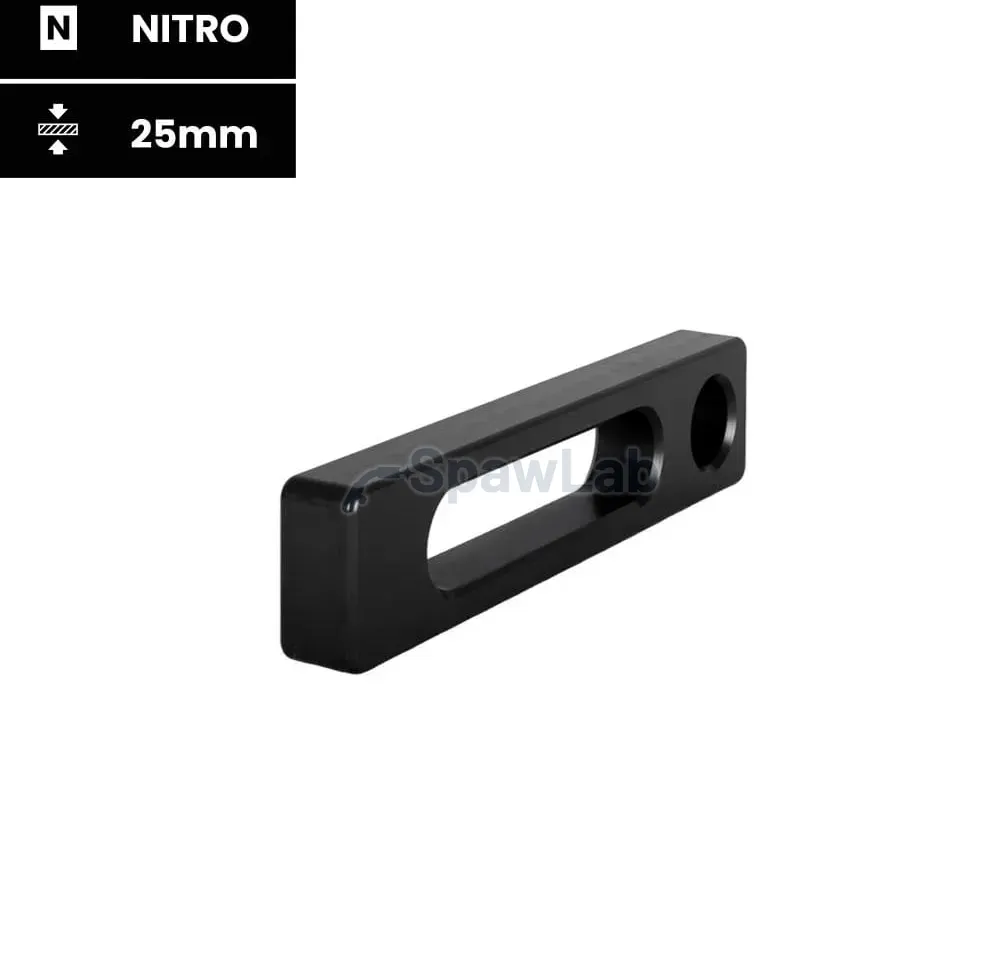 Spartus universal stop 225x50x25mm, nitrided