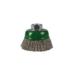 Spartus Topfbürste Ø65 mm, gewellter Edelstahldraht 0,3 mm, Gewinde M14, Bild 2