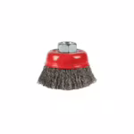 Spartus Szczotka doczołowa fi 65mm, drut stalowy falisty 0,3mm, gwint M14, zdjęcie 2