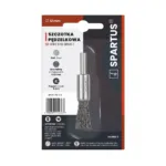 Spartus end brush Ø12 mm, crimped steel wire 0.3 mm, 6 mm shank