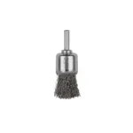 Spartus Pinselbürste Ø25 mm, gewellter Edelstahldraht 0,3 mm, Schaft 6 mm, Bild 2