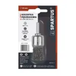Spartus end brush Ø25 mm, crimped steel wire 0.3 mm, 6 mm shank