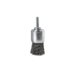 Spartus Szczotka pędzelkowa fi 30mm, drut stalowy falisty 0,3mm, trzpień 6mm, zdjęcie 2
